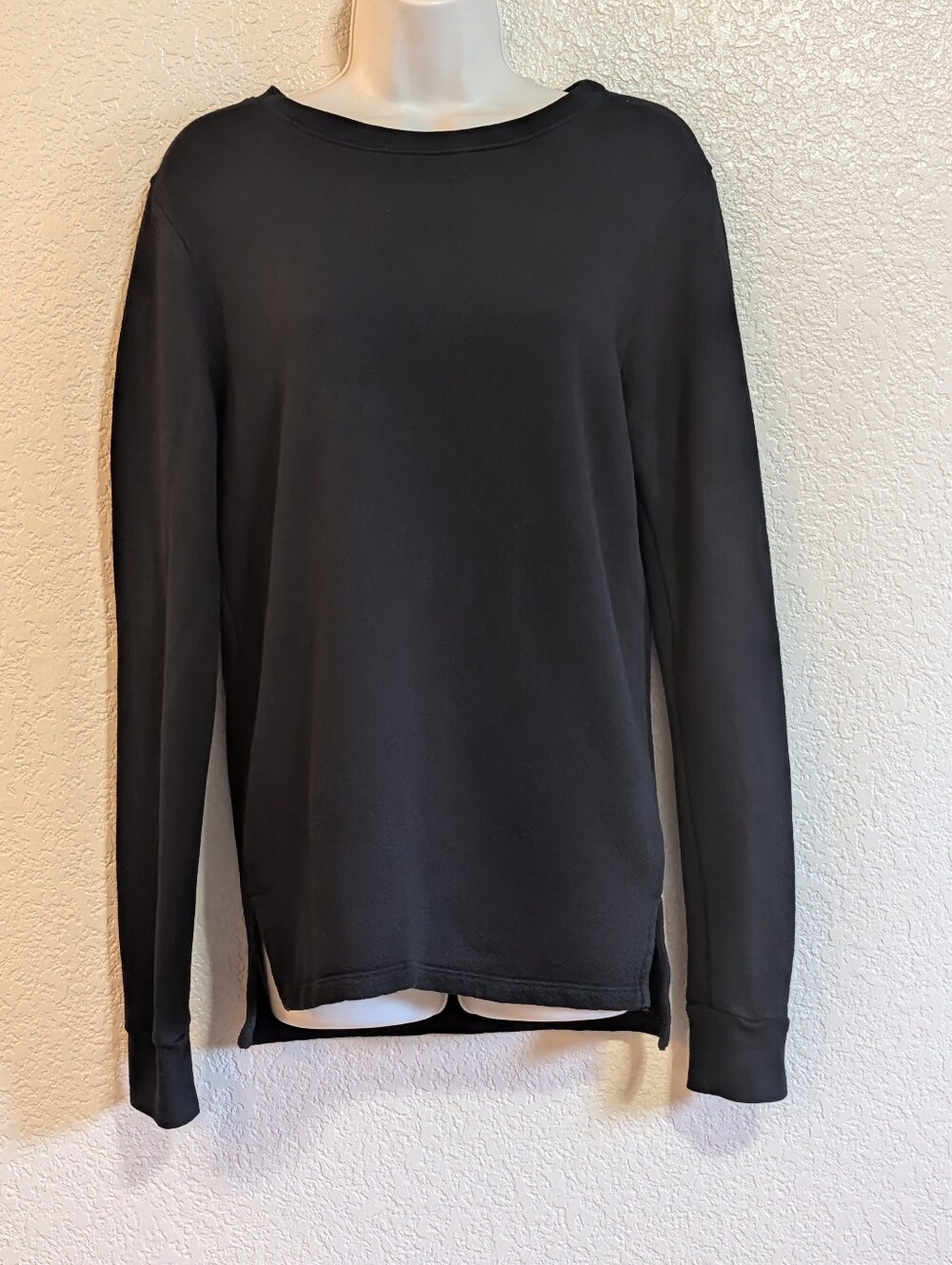NWOT Cotton Citizen Black Cotton Modal Tunic Sweater Size S